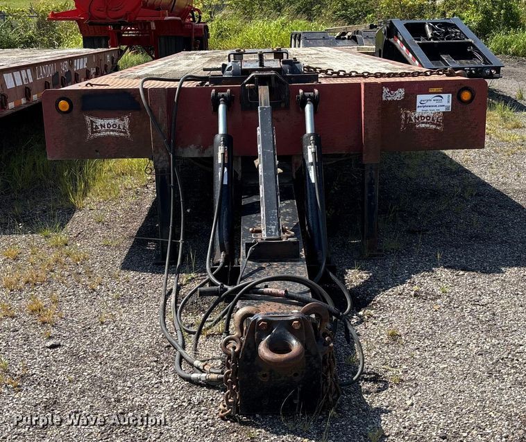 image for item DE2253 2009 Landoll tilt deck equipment trailer