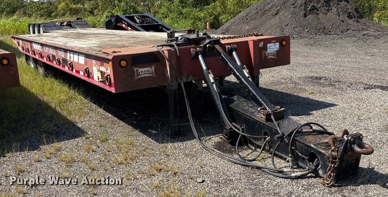 image for item DE2253 2009 Landoll tilt deck equipment trailer