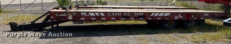 image for item DE2253 2009 Landoll tilt deck equipment trailer