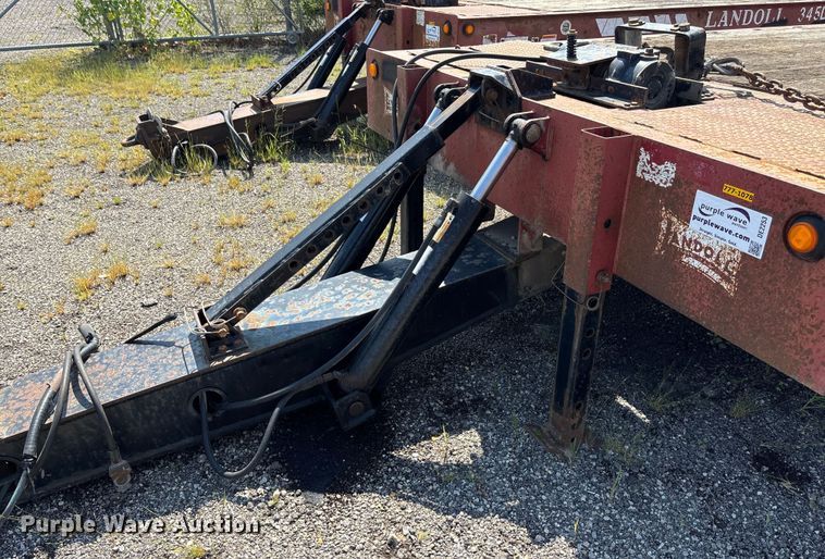 image for item DE2253 2009 Landoll tilt deck equipment trailer