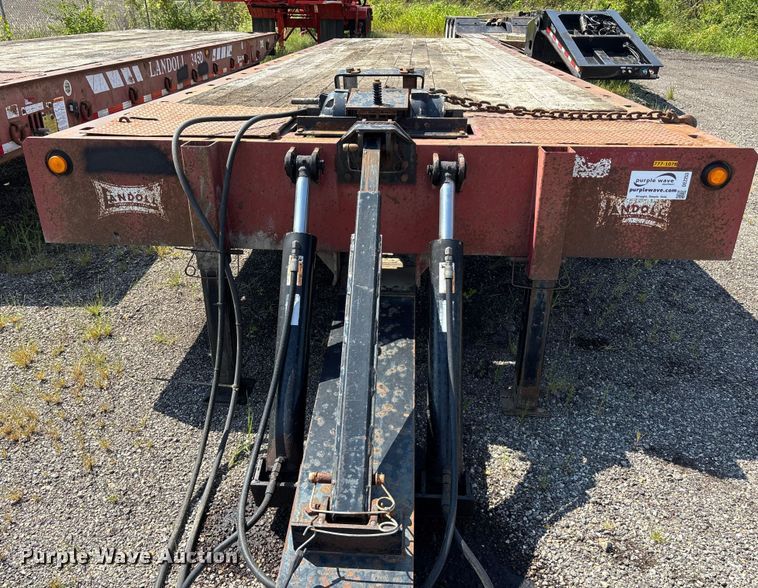 image for item DE2253 2009 Landoll tilt deck equipment trailer