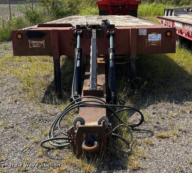 image for item DE2254 2009 Landoll tilt deck equipment trailer