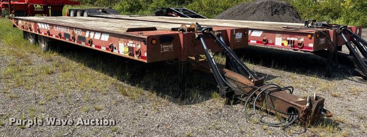 image for item DE2254 2009 Landoll tilt deck equipment trailer