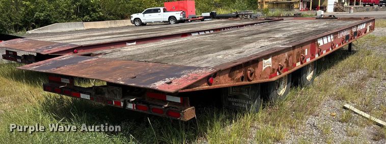 image for item DE2254 2009 Landoll tilt deck equipment trailer