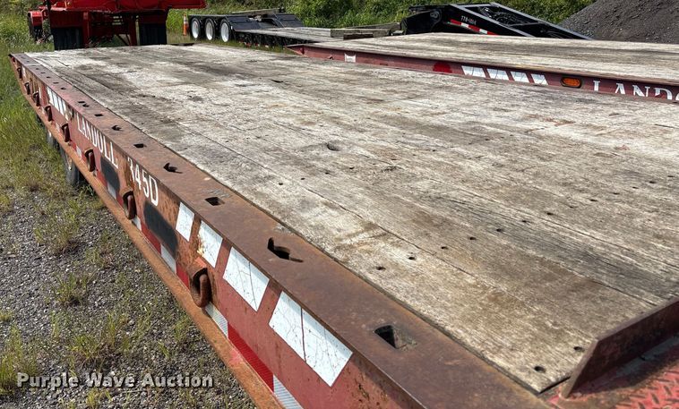 image for item DE2254 2009 Landoll tilt deck equipment trailer