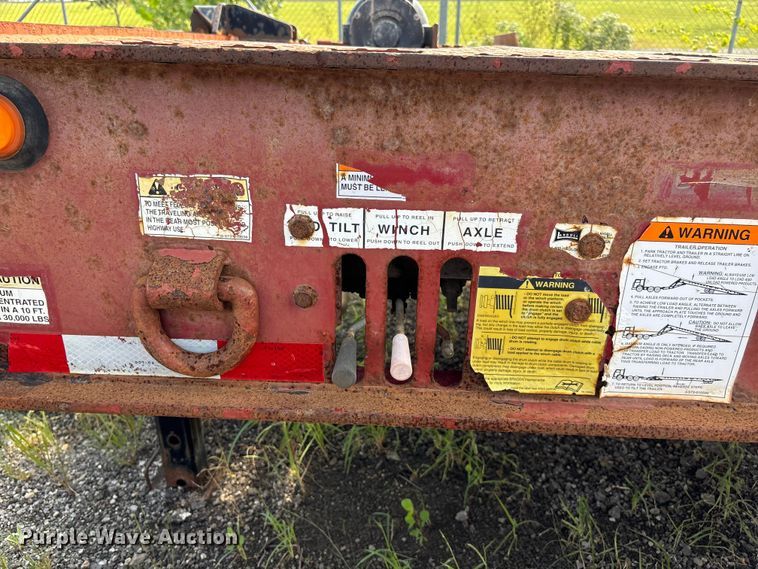 image for item DE2254 2009 Landoll tilt deck equipment trailer