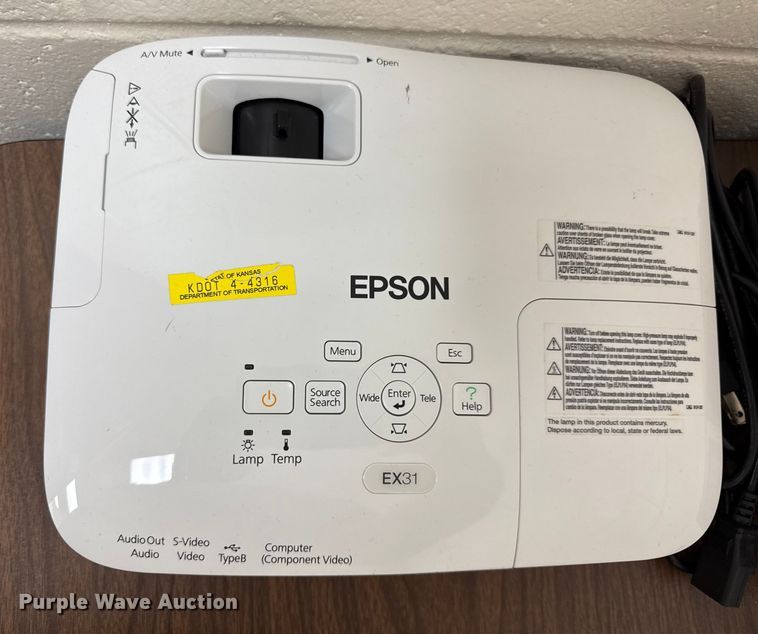 image for item DT7652 (5) Epson projectors 