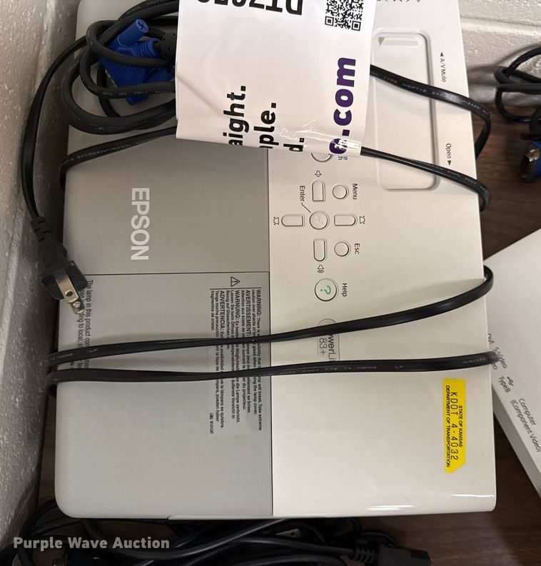 image for item DT7652 (5) Epson projectors 