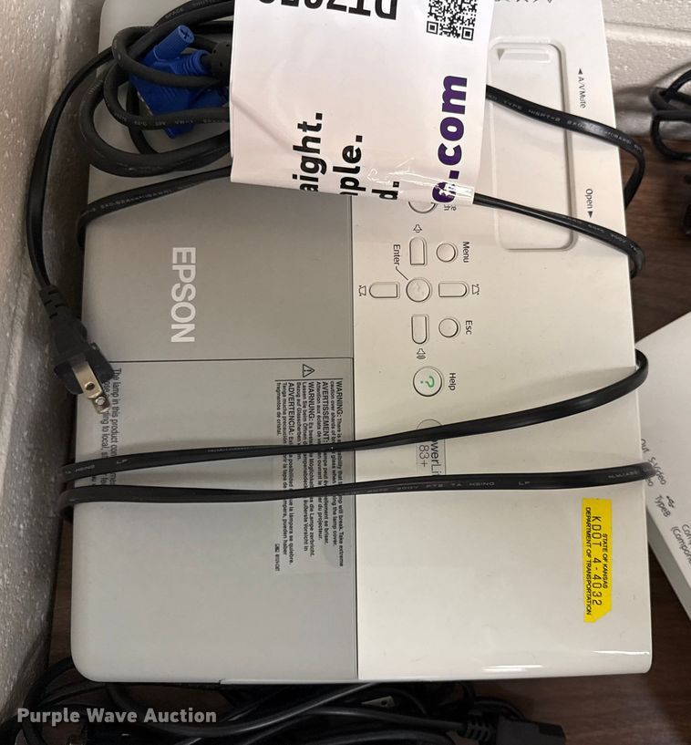 image for item DT7652 (5) Epson projectors 