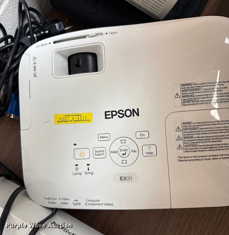 image for item DT7652 (5) Epson projectors 