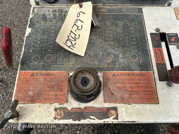 image for item DY6473 Core cut CC6500 concrete saw