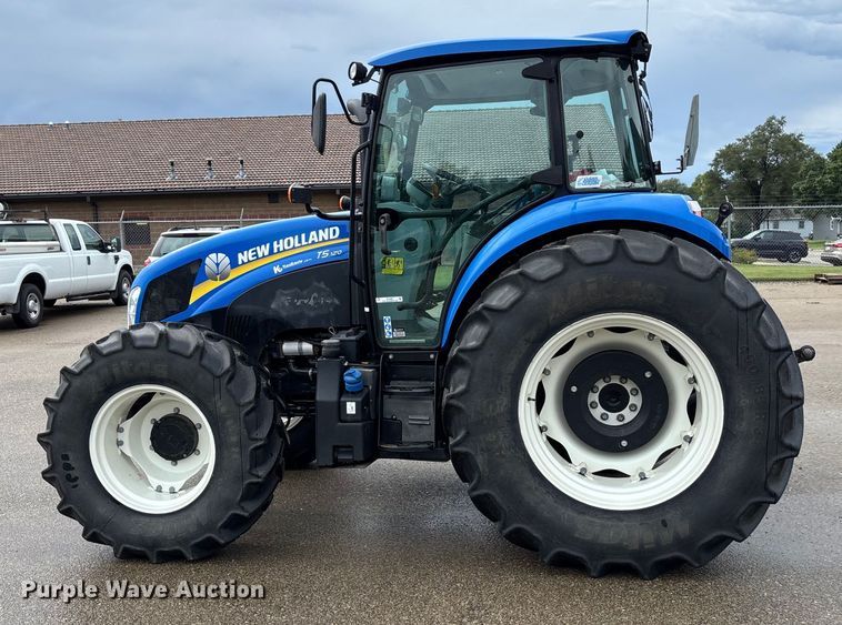 image for item DY6487 2019 New Holland T5.120 MFWD tractor