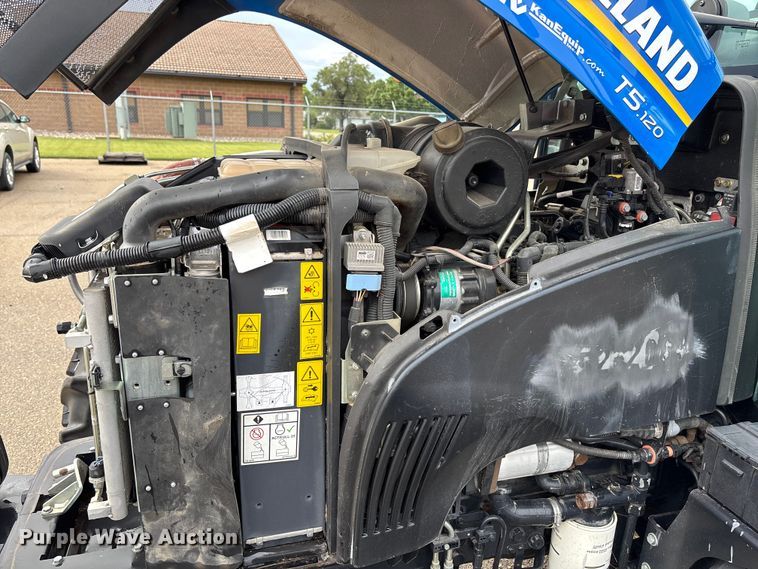 image for item DY6487 2019 New Holland T5.120 MFWD tractor