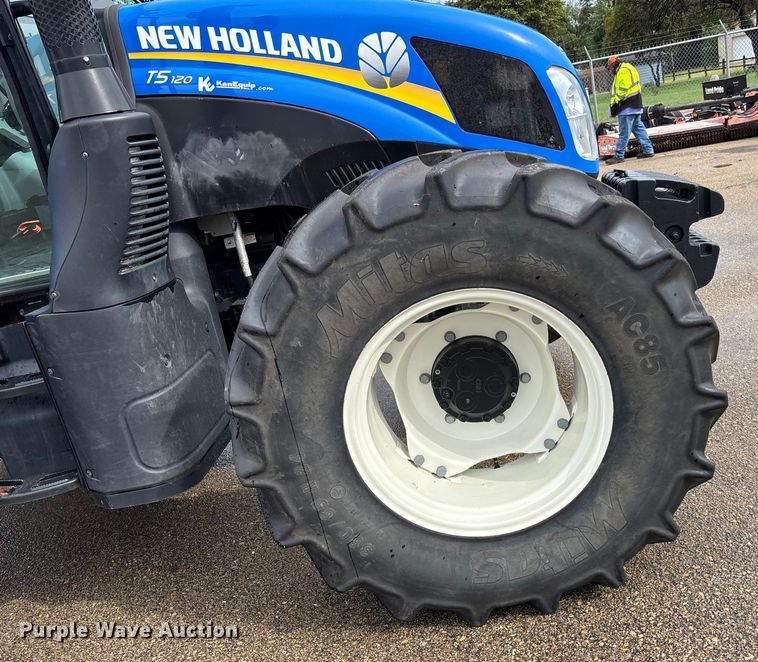 image for item DY6487 2019 New Holland T5.120 MFWD tractor