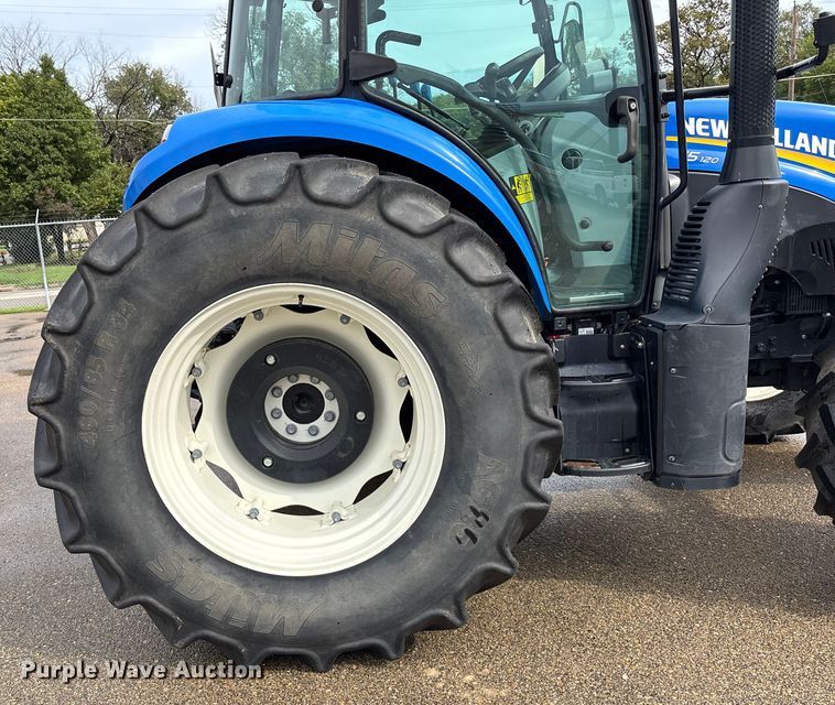 image for item DY6487 2019 New Holland T5.120 MFWD tractor