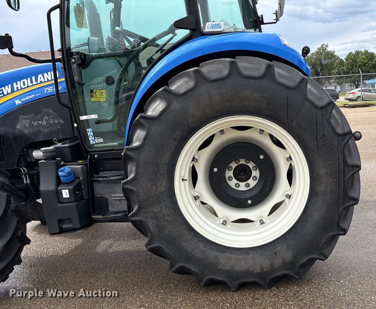 image for item DY6487 2019 New Holland T5.120 MFWD tractor