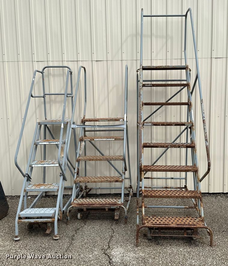 image for item DY6489 (4) Cotterman rolling ladders