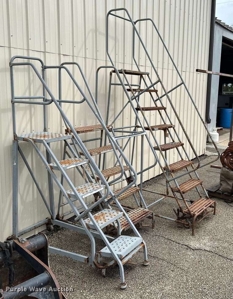 image for item DY6489 (4) Cotterman rolling ladders