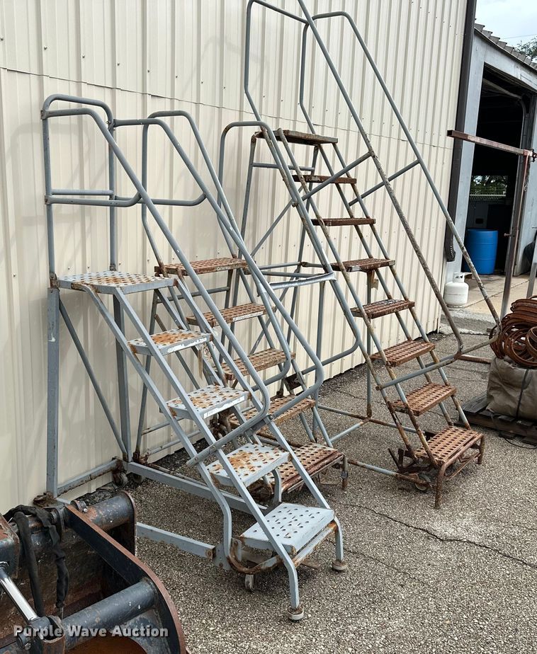 image for item DY6489 (4) Cotterman rolling ladders