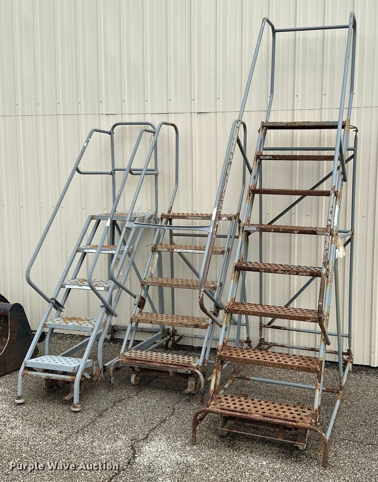 image for item DY6489 (4) Cotterman rolling ladders