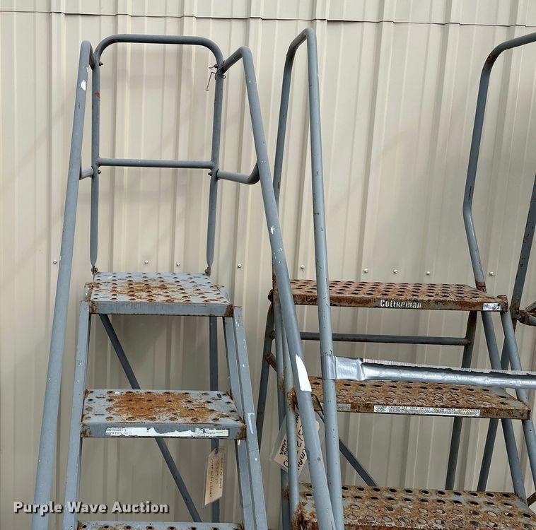 image for item DY6489 (4) Cotterman rolling ladders