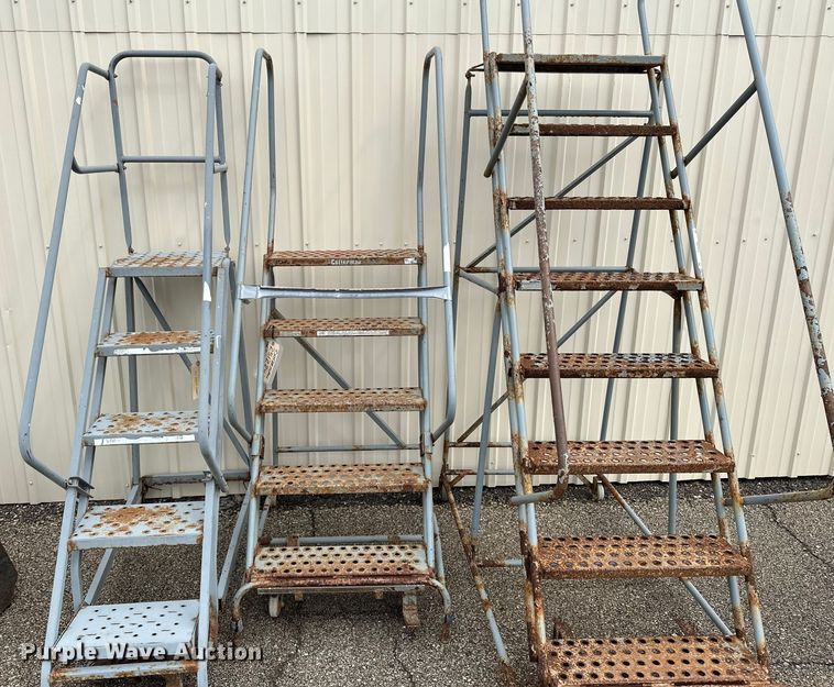image for item DY6489 (4) Cotterman rolling ladders