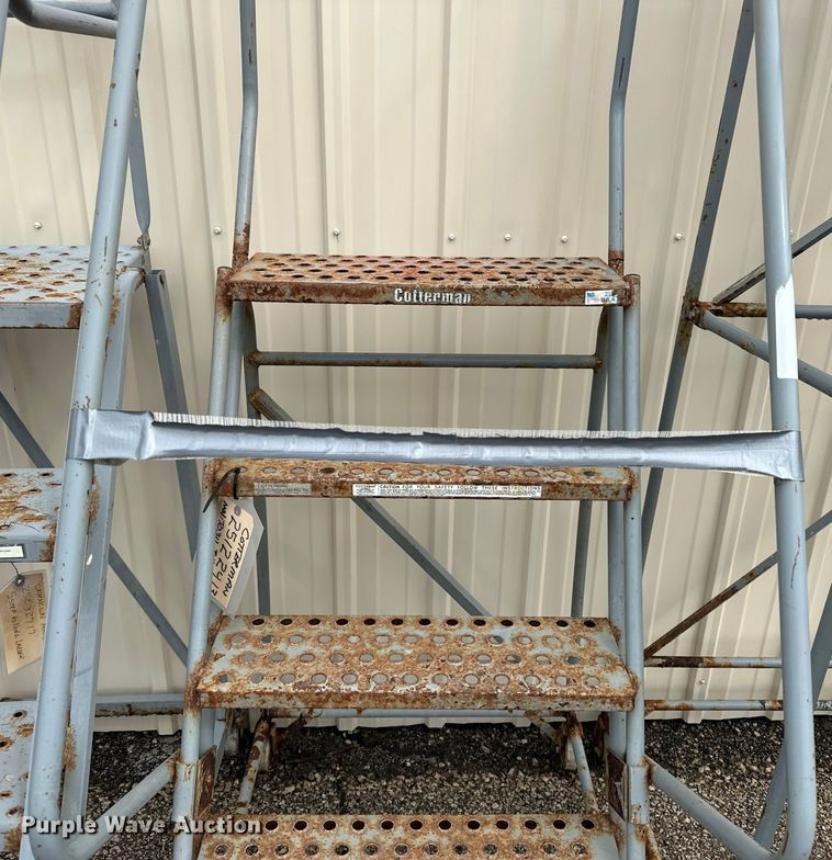 image for item DY6489 (4) Cotterman rolling ladders