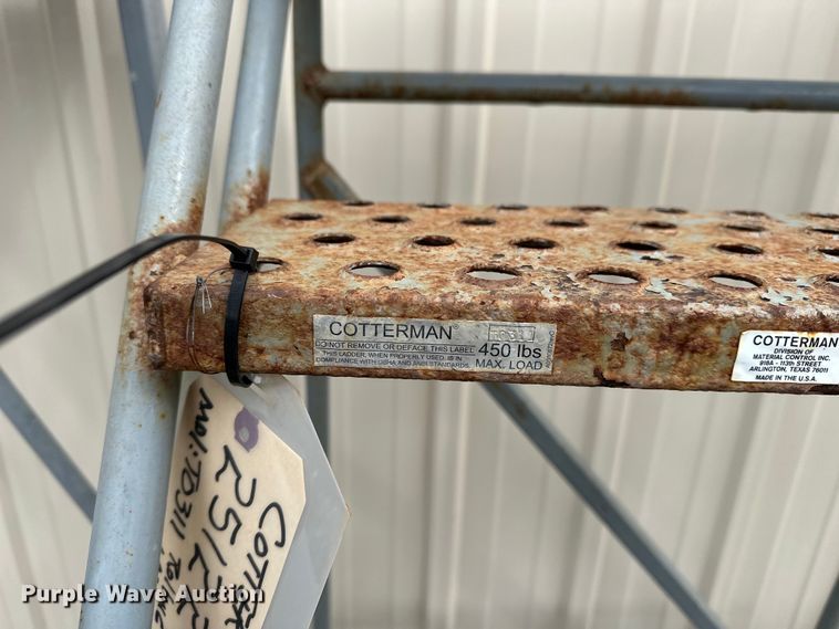 image for item DY6489 (4) Cotterman rolling ladders