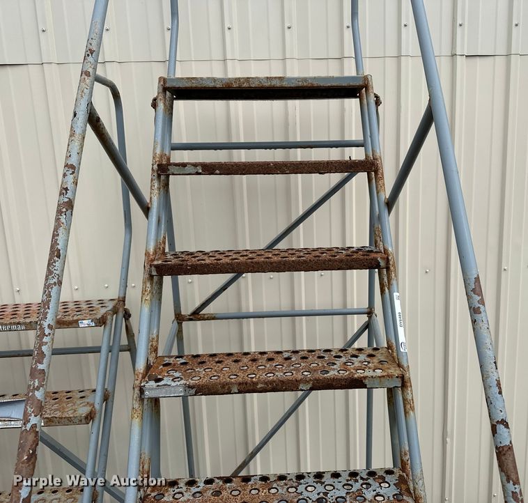 image for item DY6489 (4) Cotterman rolling ladders