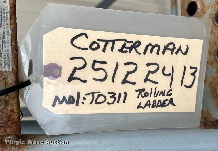 image for item DY6489 (4) Cotterman rolling ladders