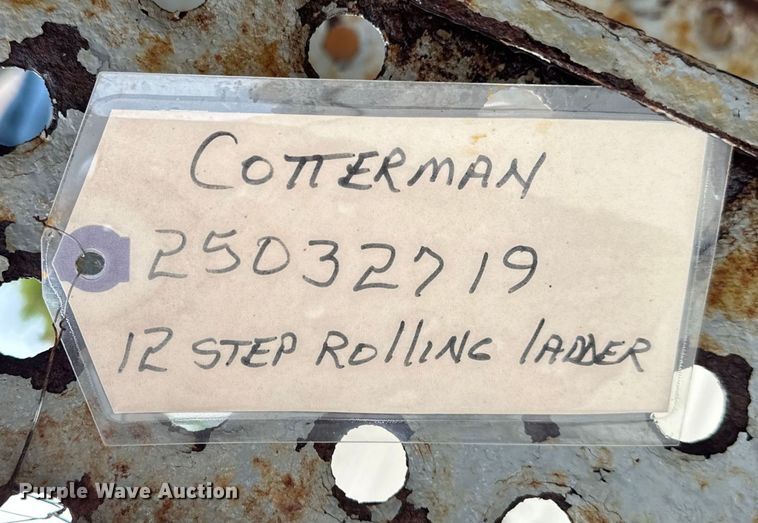 image for item DY6489 (4) Cotterman rolling ladders