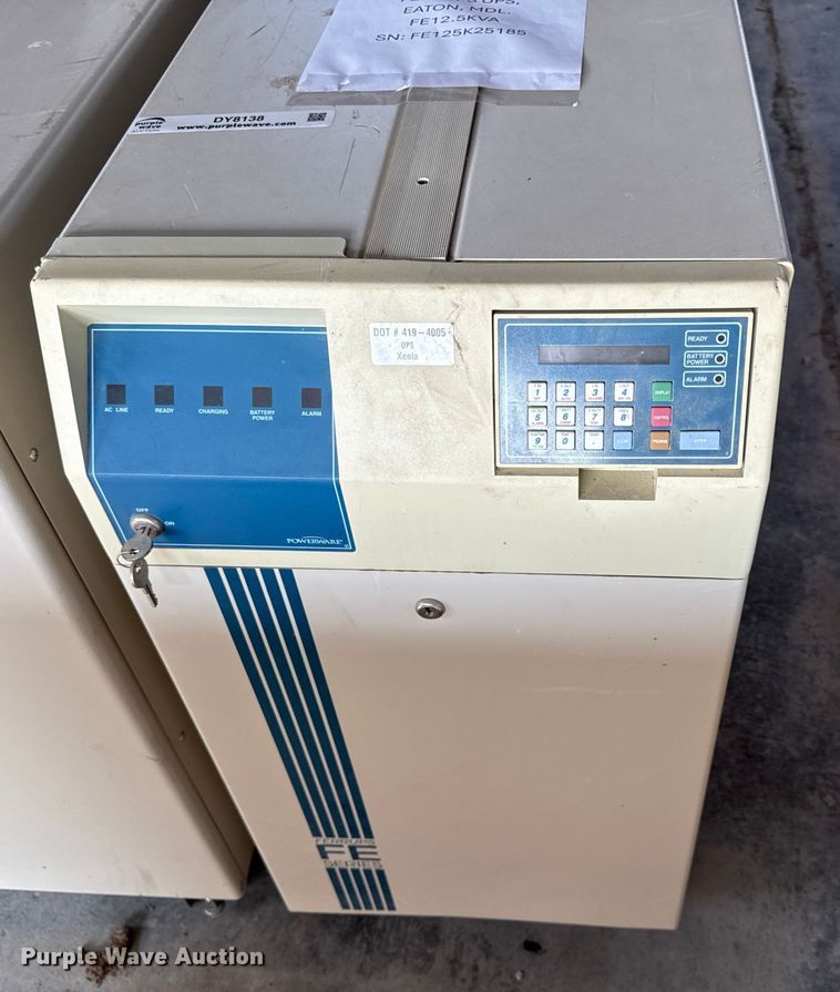 image for item DY8138 Eaton FE12.5KVA UPS