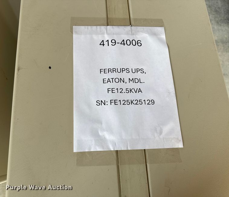 image for item DY8139 Eaton FE12.5KVA UPS