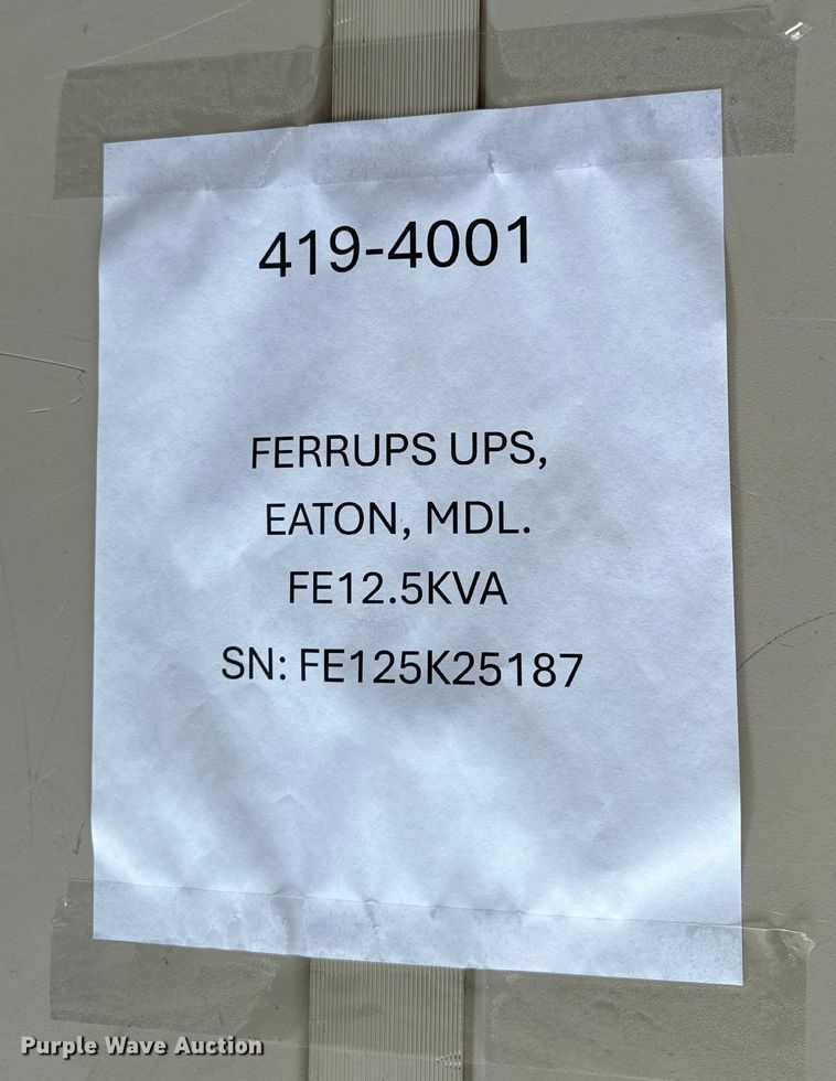 image for item DY8140 Eaton FE12.5KVA UPS