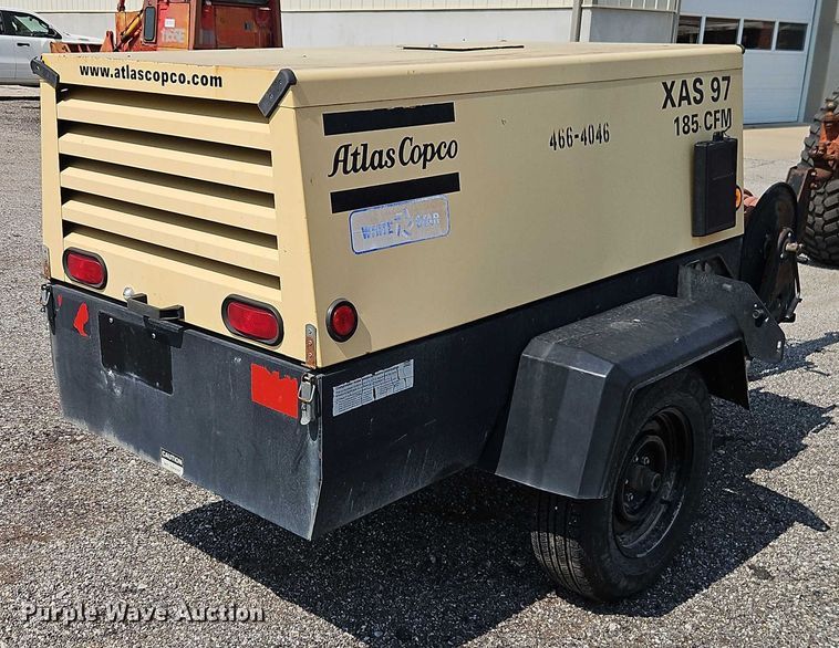image for item DY8145 2006 Atlas Copco XAS97 air compressor