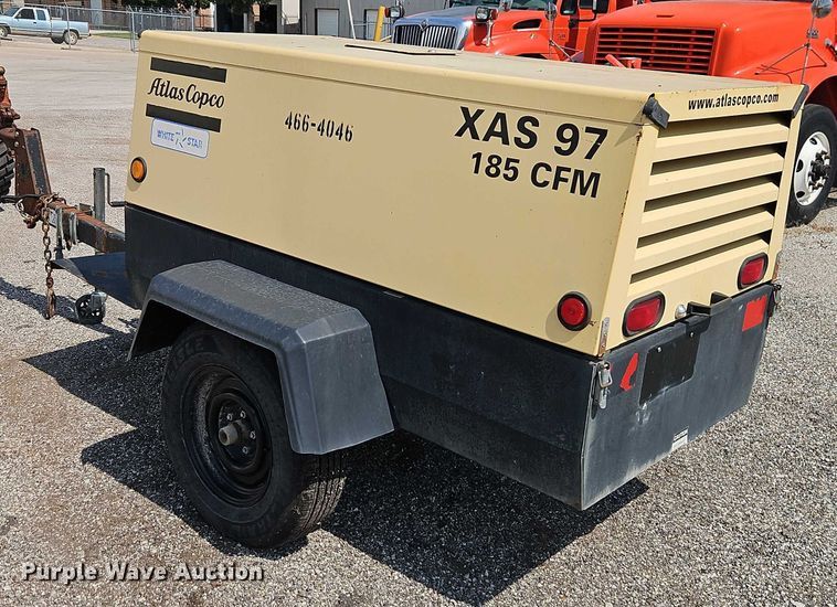 image for item DY8145 2006 Atlas Copco XAS97 air compressor