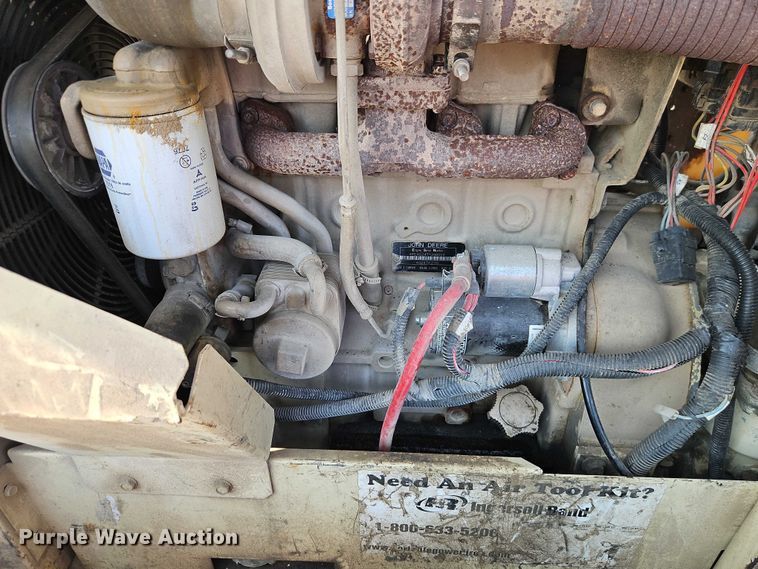 image for item DY8146 2007 Ingersoll Rand P185 air compressor