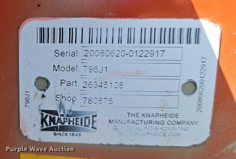 image for item DY8147 2008 Ford F250 Super Duty utility bed pickup truck