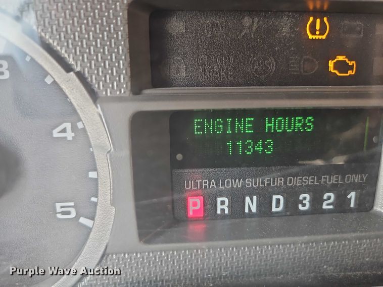 image for item DY8147 2008 Ford F250 Super Duty utility bed pickup truck