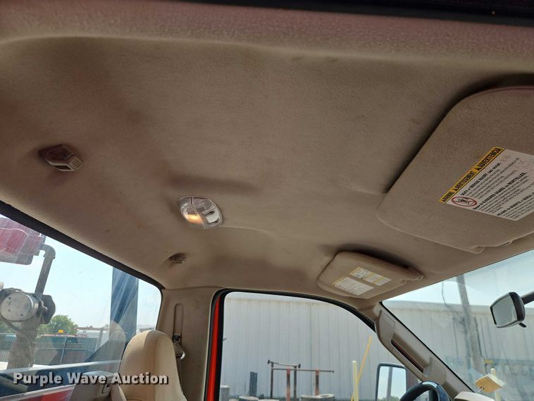 image for item DY8147 2008 Ford F250 Super Duty utility bed pickup truck