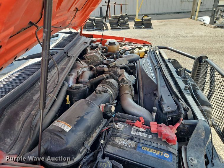 image for item DY8147 2008 Ford F250 Super Duty utility bed pickup truck