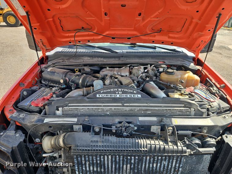 image for item DY8147 2008 Ford F250 Super Duty utility bed pickup truck