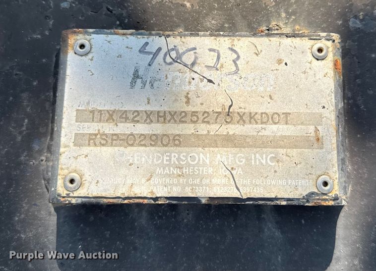 image for item DY8159 Henderson snow plow