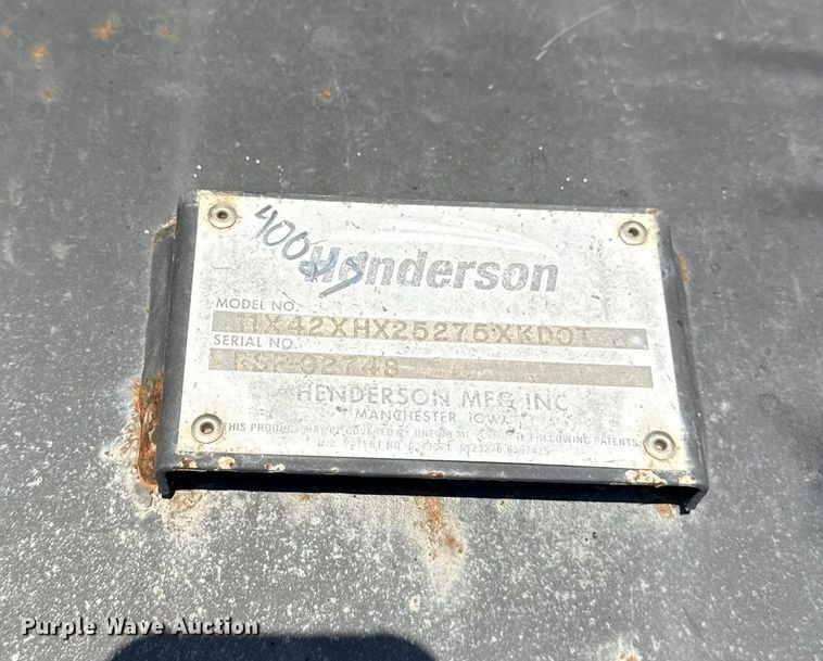 image for item DY8162 Henderson snow plow