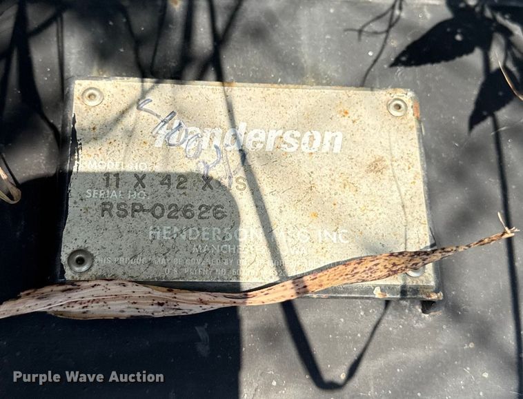 image for item DY8163 Henderson snow plow