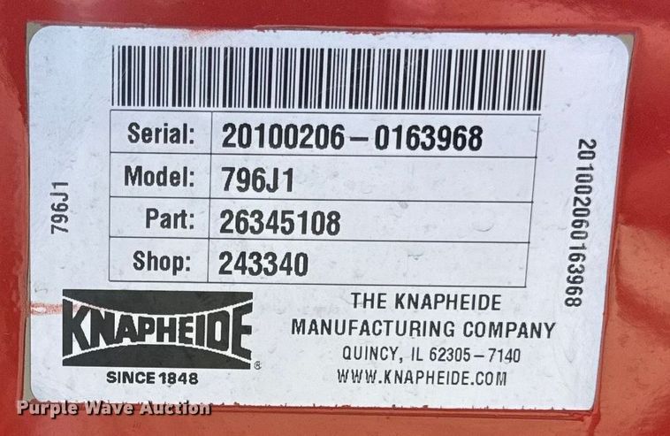 image for item DY8165 2010 Ford F250 Super Duty utility bed pickup truck