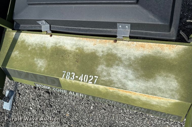 image for item DY8167 2006 Trafcon CB radio repeater trailer