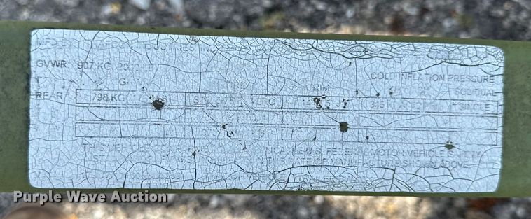 image for item DY8167 2006 Trafcon CB radio repeater trailer