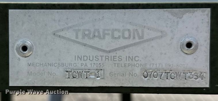 image for item DY8168 2006 Trafcon CB radio repeater trailer