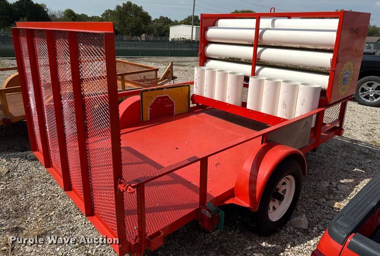 image for item DY8170 2002 Fastline utility trailer